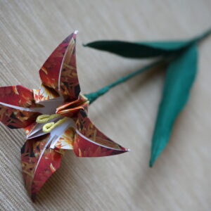 Origami lilie #1